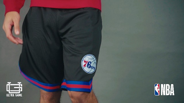 【公式ライセンス】NBA Ultra Game 総柄 フリースショーツ S 黒 51pfbLKl9aL.jpg
