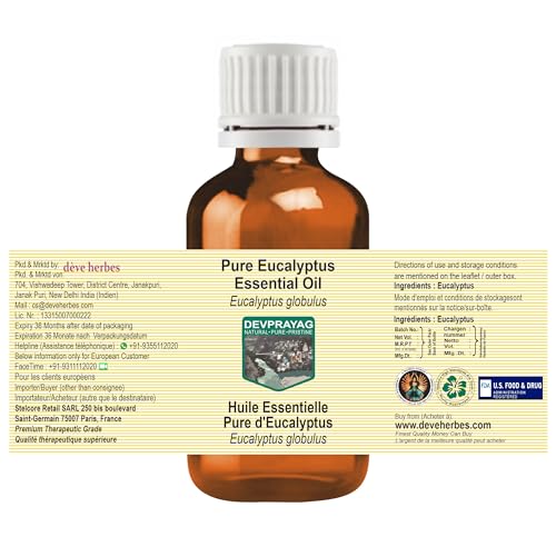 Aceite Esencial Puro de Eucalipto 100ml x3 miniatura 2
