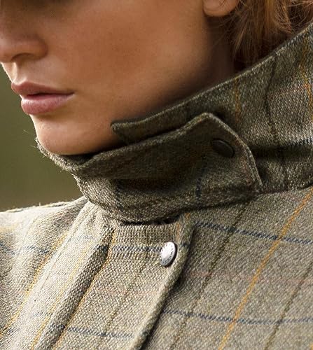 Chaqueta de tweed impermeable con solapa cortavientos para proteger del frío extremo 2