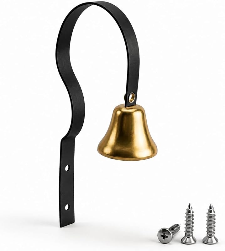 Campainha de Parede Retrô em Metal GoldTiger D-KLD01