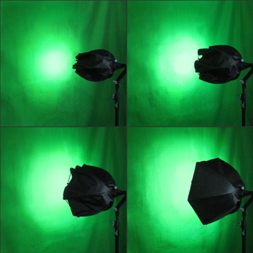 Linco Lincostore 3 Pcs Muslin Background Support Kit 3 Softbox Photo Video Lighting Studio Set Kit-9X10 Feet Backdrop Stand/Removable, Zoomable, Bulb-Protective Softbox #TOP4