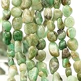 エメラルド 9×6×4-6×5×4mm タンブル 翠玉 ビーズ 天然石 1連 約38cm アクセサリー パーツ 材料 素材