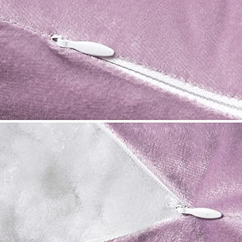 Ashler 3D Star Throw Pillows,Pink Purple Stars Pillows For Kids,Star Shaped Ultra Soft Velvet 18 X 18 Inches Throw Pillow, For Bedroom Room Home Decoration #TOP4