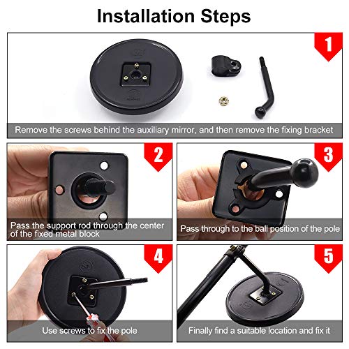 Biqing Esterno Specchietto Auto Angolo