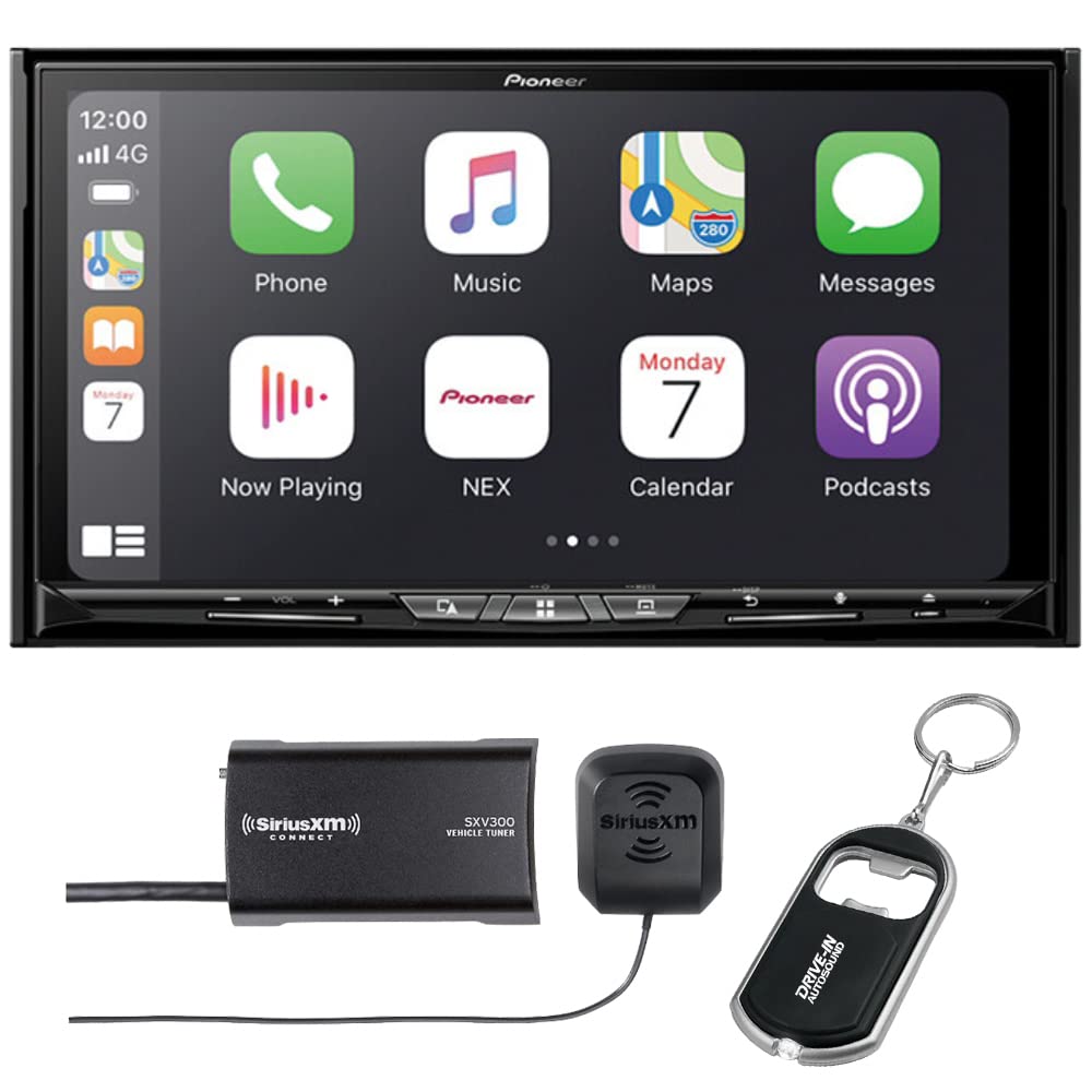 Pioneer AVIC-W8600NEX 7" Multimedia DVD/Navigation Receiver with Amazon Alexa, Android Auto/CarPlay and SiriusXM Tuner