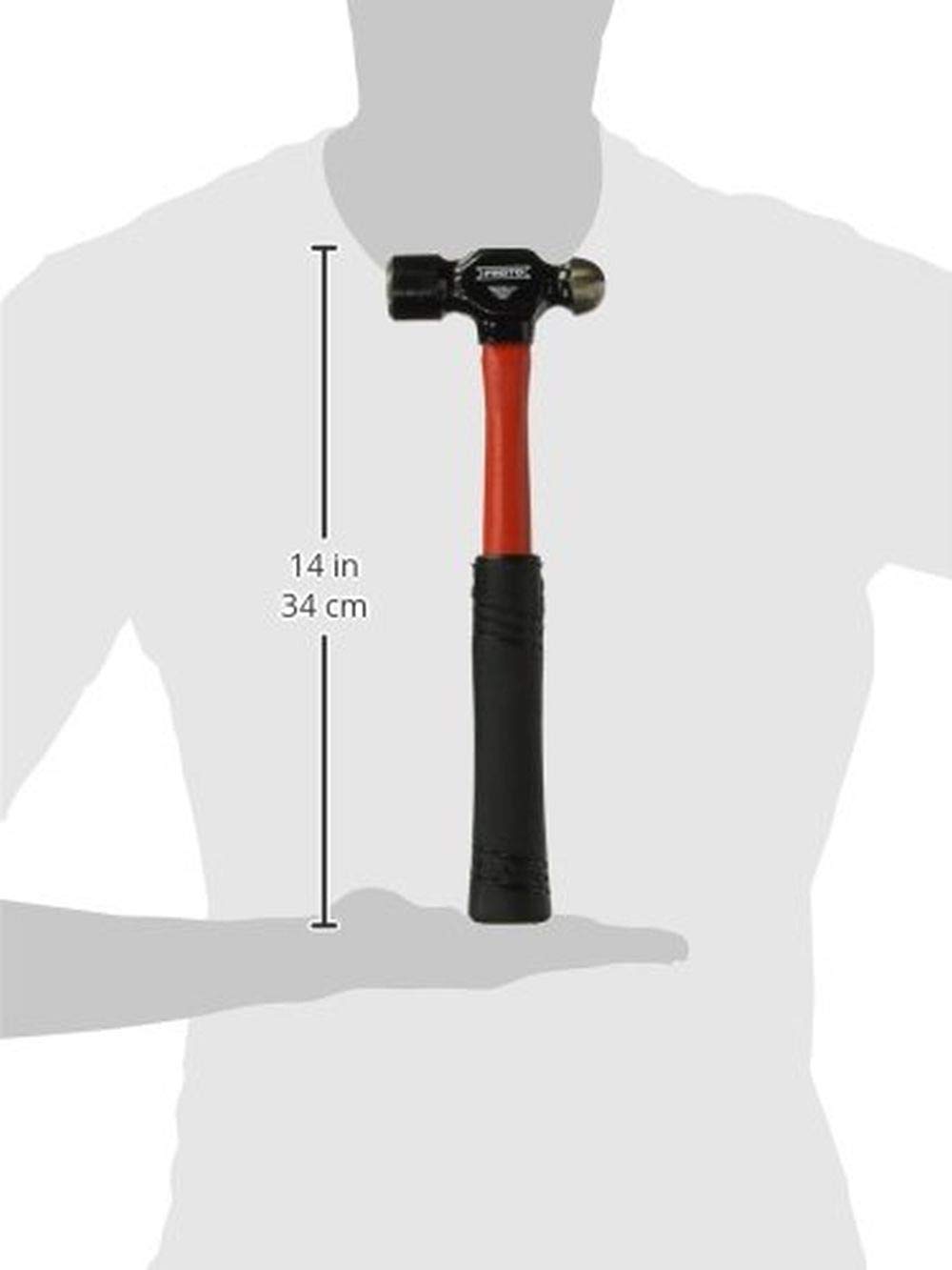 Gedore 8601 3/4 Engineer's ball pein hammer with ball, 3/4 lb