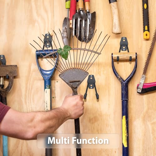 Garage-Hooks-Heavy-Duty8-Pack-45x275-in-U-Hook-SmallThicken-Bold-Wall-Mount-Garage-Storage-Hook-for-Organizing-ToolsLaddersBikesHoseBulk-Items