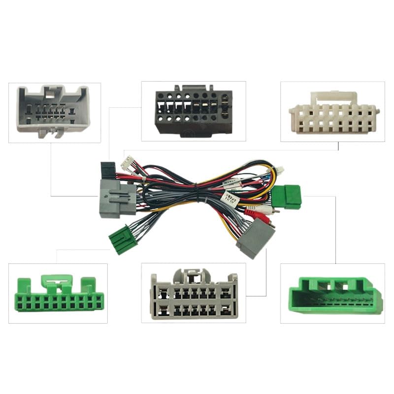 Car 16PIN Android for Audio Power Radio Wire Harness with Canbus Box Car Accessories for Volvo XC90 2008-2013