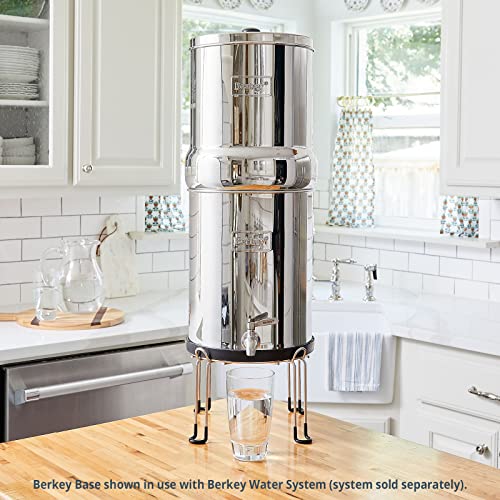 Support en acier inoxydable Berkey base large rehausseur 15cm - 4