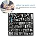 62pcs Sewing Machine Presser Foots Set, Sewing Machine Accessories Kit for Babylock, Elna, Sewing Machines