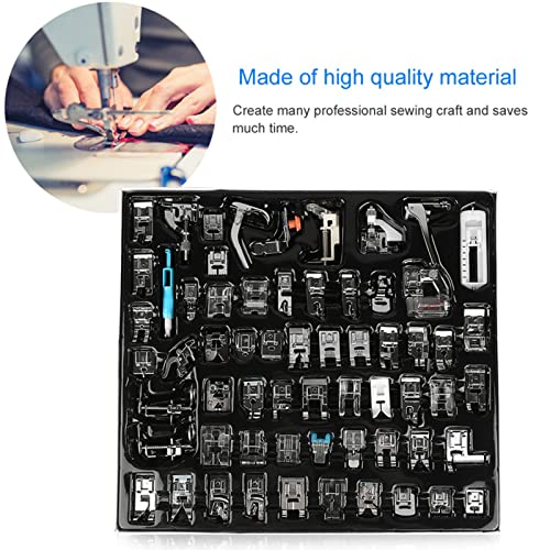 Set de 62 Pies Prensatelas para Máquina de Coser miniatura 4