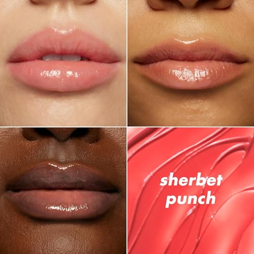 Image of e.l.f. Glow Reviver Melting Lip Balm, Hydrating Tinted Lip Balm For A Glossy Finish & Soft, Supple Lips, Vegan & Cruelty-Free, Sherbet Punch