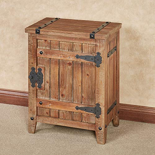 Touch of Class Andover Storage Cabinet Aged Brown One Size - Thumbnail 2