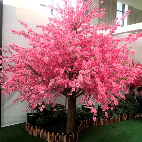 Sohodoo Kirschblütenbäume, künstlicher Baum, rosafarbener künstlicher Kirschbaum, Simulationsbaum for Hochzeit, Innen- und Außendekoration for Innen- und Außenbereiche (Size : 180cm)