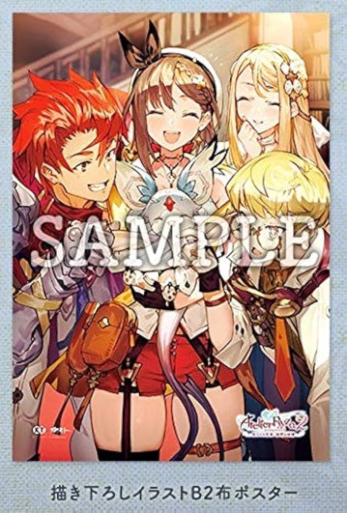 ライザのアトリエ　布ポスター ライザのアトリエ 布ポスター セット c - メルカリ