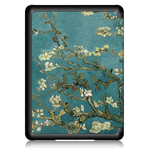 ProElite Slim Smart Flip case Cover for Amazon Kindle Paperwhite 11th Generation 6.8 inch 2021, Flowers (Fits Signature Edition Also) - Image 3