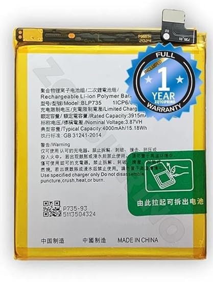 Image of Original BLP735 Battery for Oppo Reno 2 CPH1907 Battery with 1 Year Warranty****(N121)