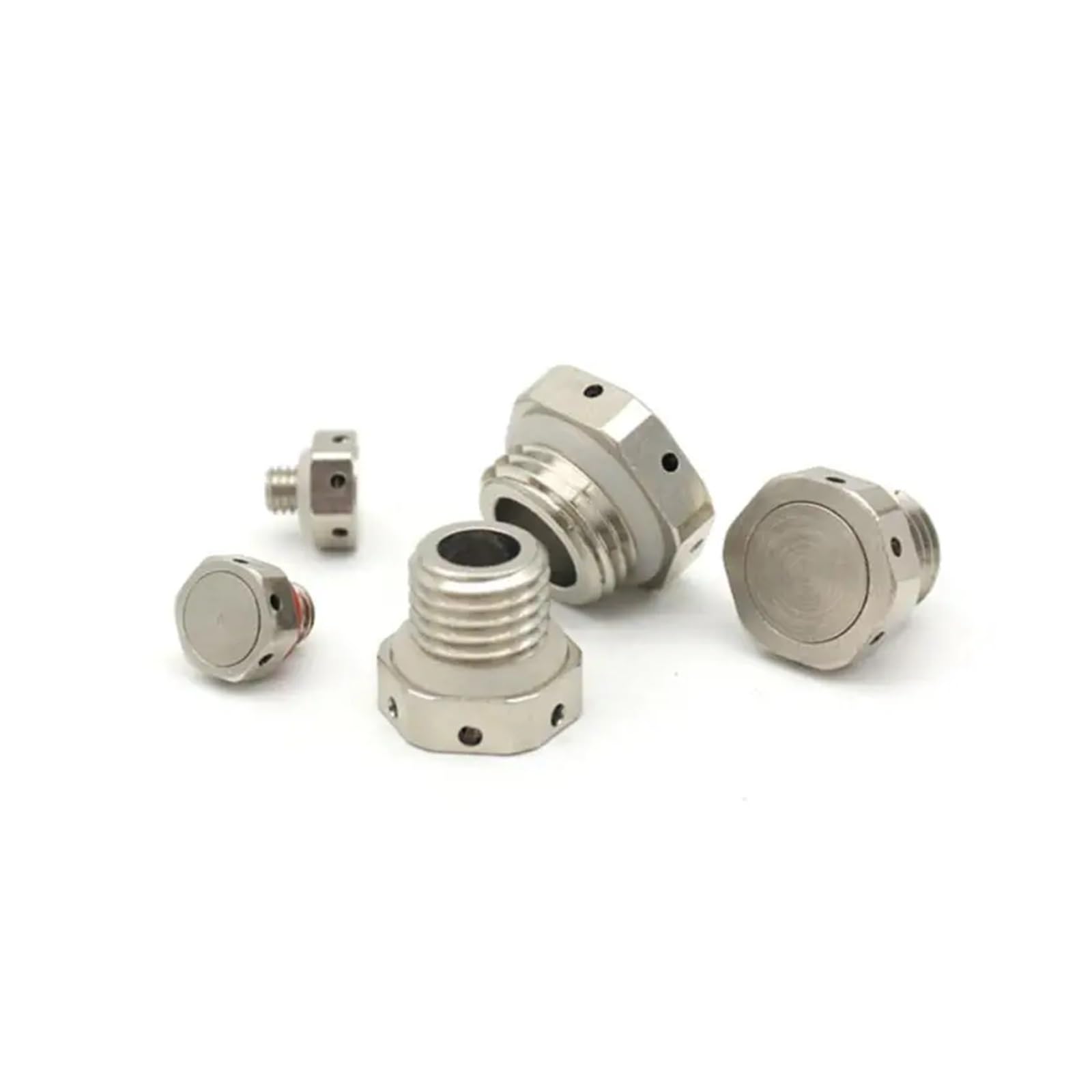 Ausgleichsventil for Atemschutzmaske, wasserdicht, Entlüftung, Aluminium, Edelstahl, Messing, M5–M20, Gewindegrößen, Packung(Aluminum,10PCS M10x1.5)