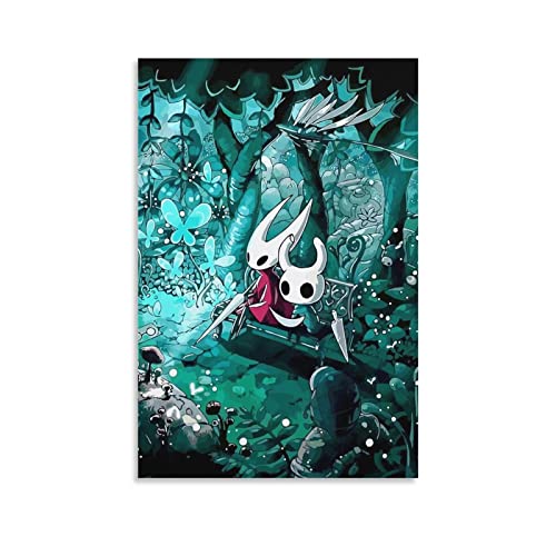 Hollow Knight Posters & Prints on Canvas Wall Art Poster For Room Decor Unframe 12x18inch(30x45cm)