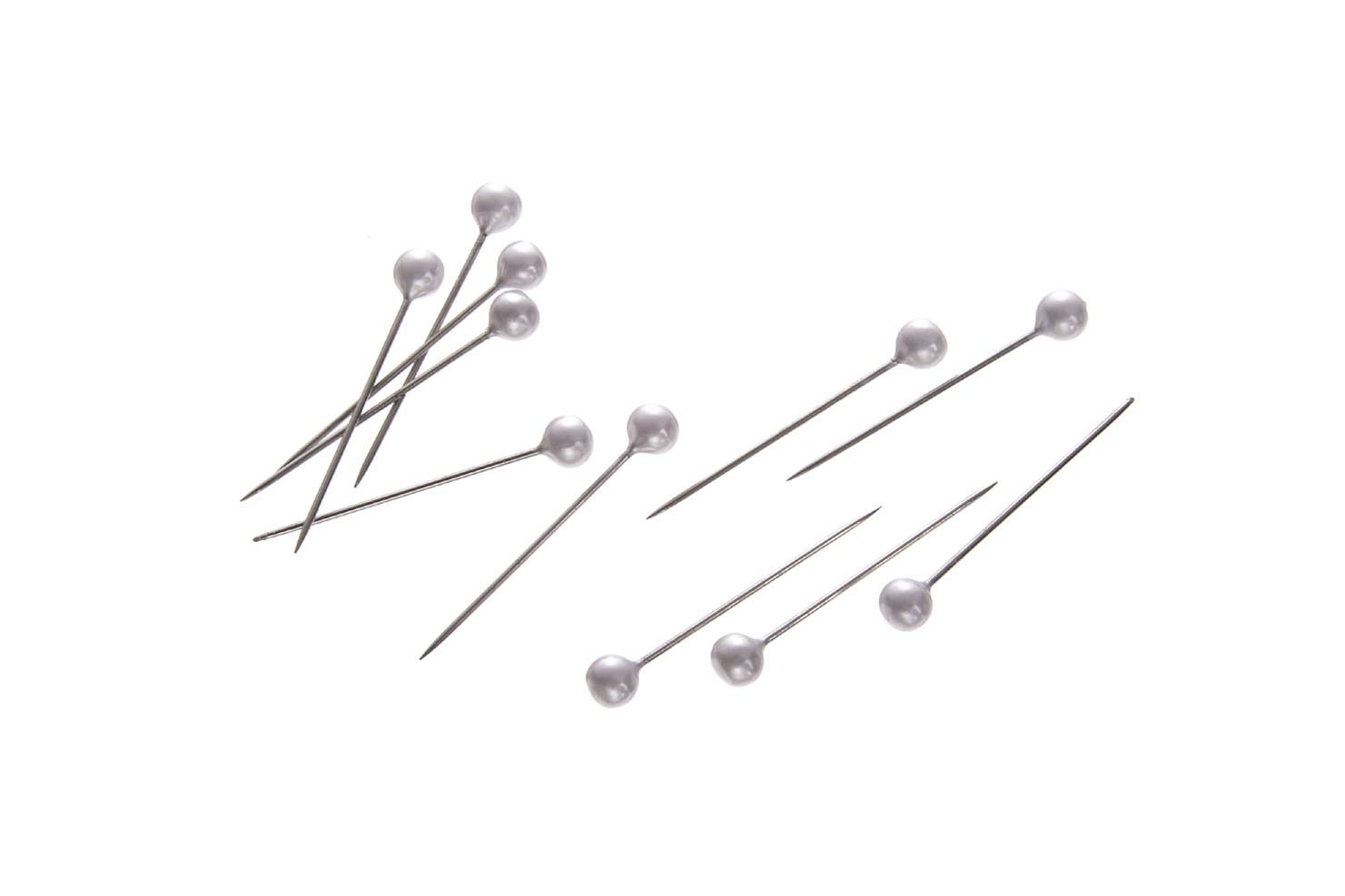 Corsage Pins - Round Head - Pearlized - 1 in - 144 pcs