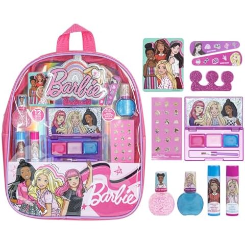 Barbie Makeup Backpack Set with Accessories Cover