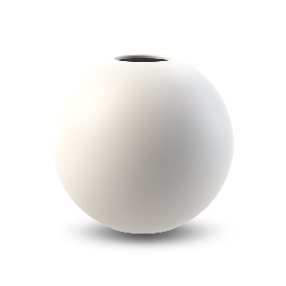 Ball Vase 10cm White