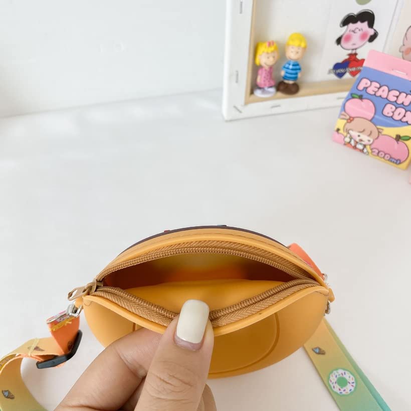 Image of EITHEO Cute Silicon Sling Bag for Girls /Women Crossbody Bag Small Size Handbag Shoulder Bag