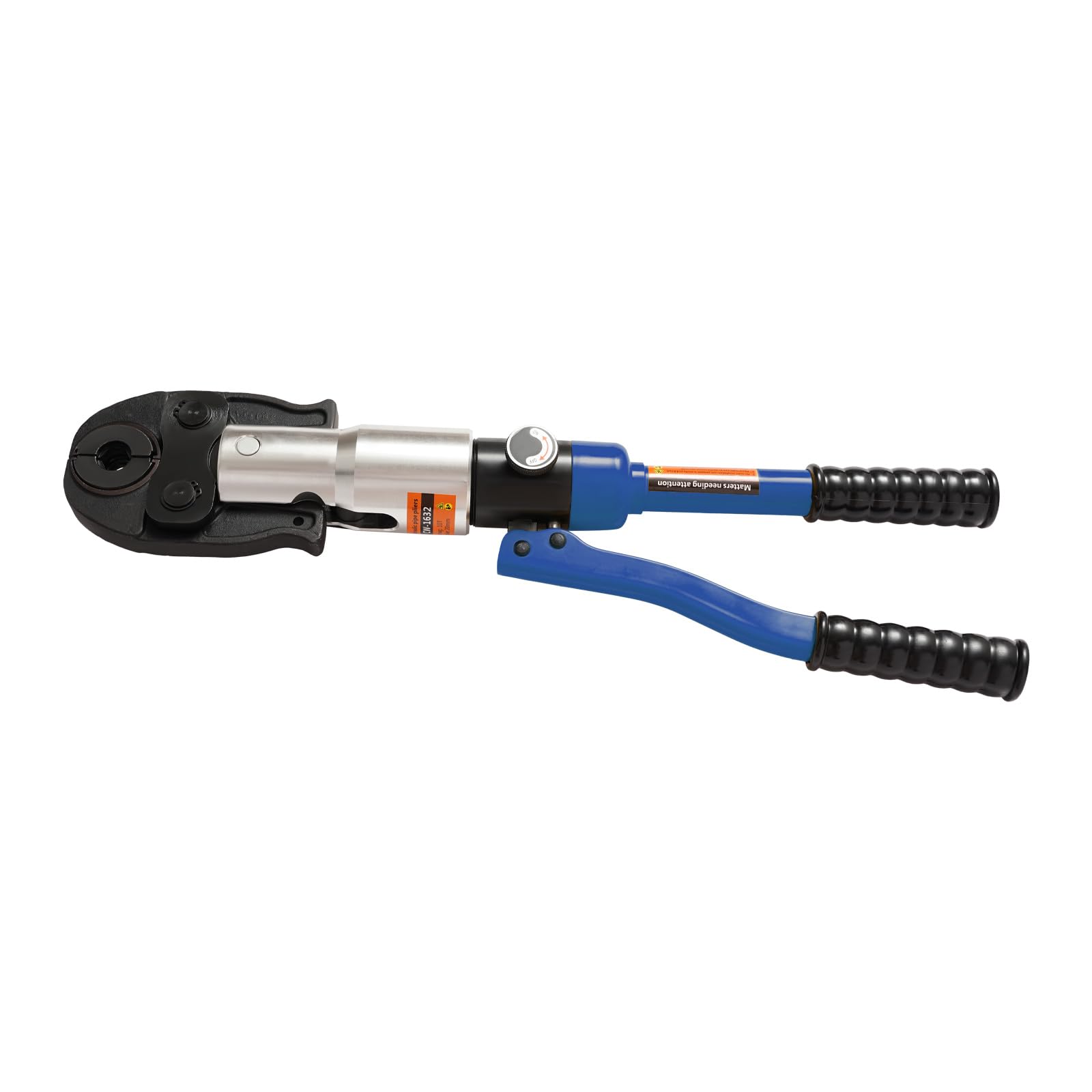 Pinza crimpatrice professionale per profilo a V e profilo a U, pinza crimpatrice idraulica, testa girevole a 360°, U16 U20 U25 U32 e V12 V15 V18 V22 V28, per tubi in rame e connessioni