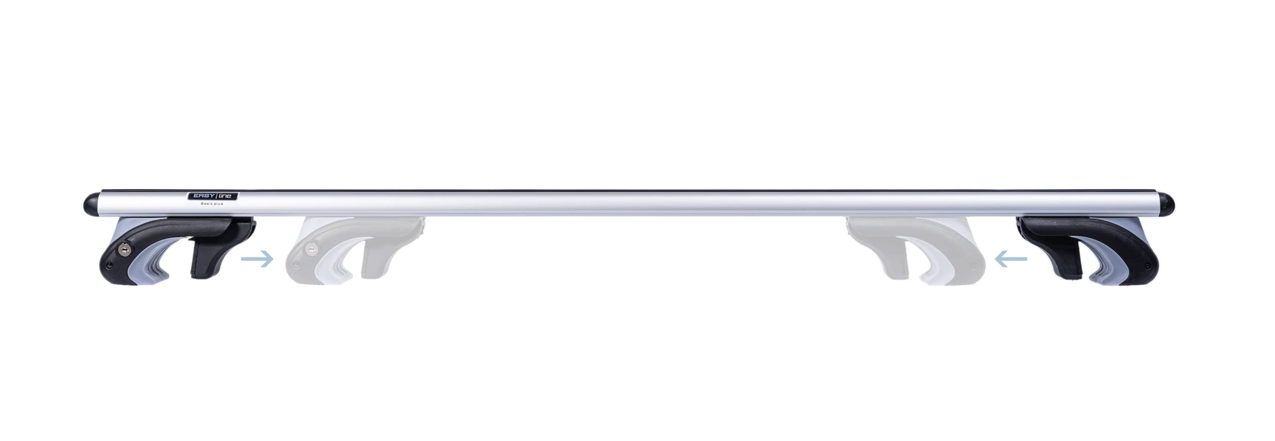Bacas Barras de Techo RIELES Compatible con Ford TOURNEO Courier MONOVOLUMEN Desde 2013 MAX 90 kg 135 cm Aluminio