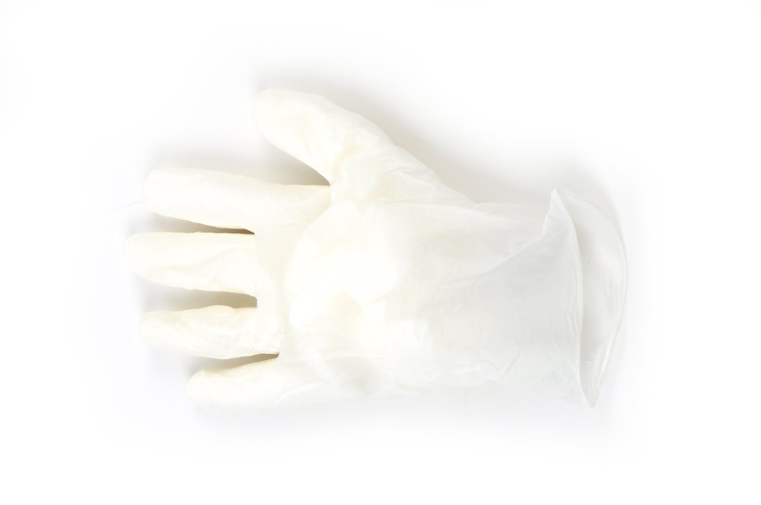 Semy Care AQL 1.5 Lot de 1 boîte de 100 gants jetables en nitrile Non poudrés Blanc Taille M