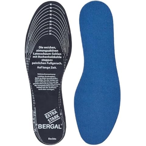 Bergal Comfort Insole with Activated Carbon Cover