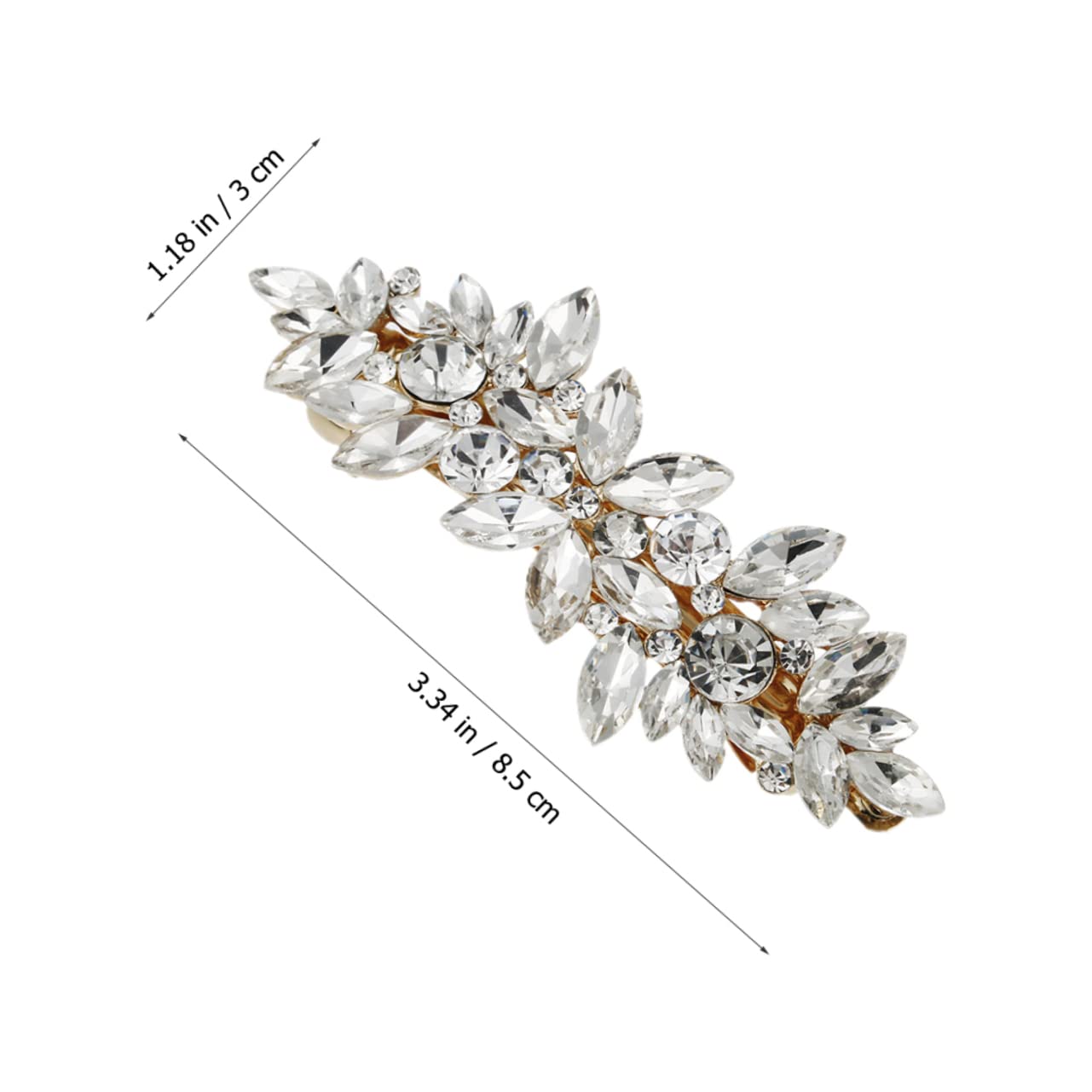 FRCOLOR 6stücke Wasserstein Haarnadeln Für Damen Luxuriöse Haarklammern Mit Rhinestone-design Elegante Friseur-haaraccessoires Für Verschiedene Frisuren