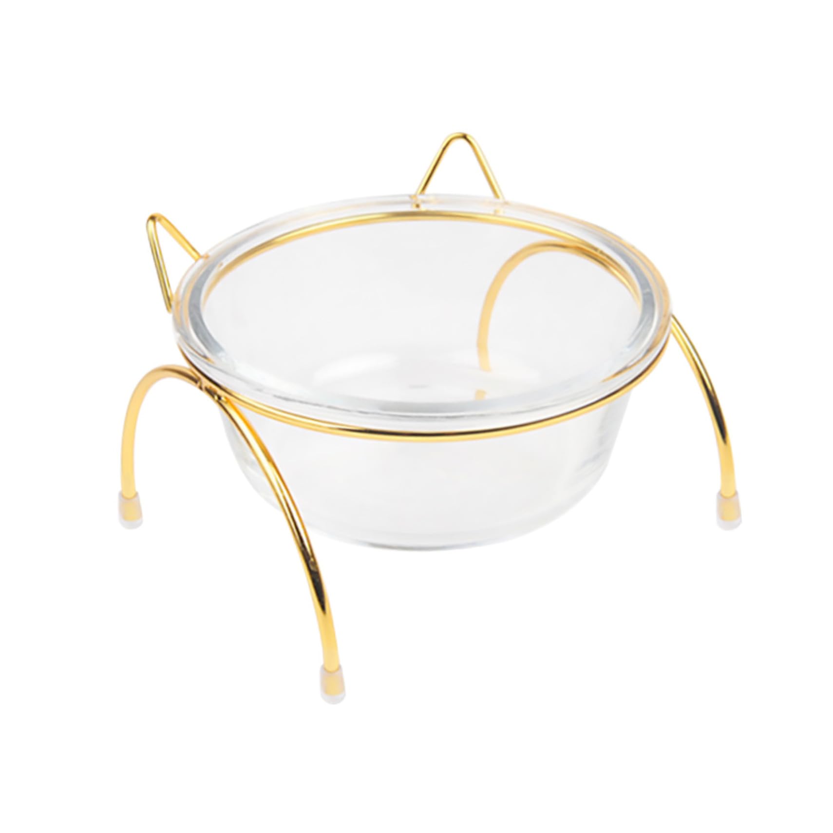 Bol pour chat en verre ERINGOGO station de nourrissage design
