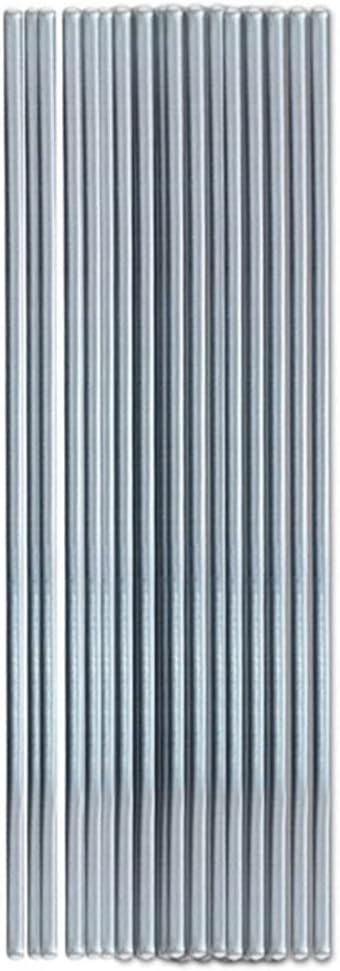 Lfang-Welding Wire Low Temperature Easy Aluminum Welding Rods Weld Bars Cored Wire Rod Solder (no Flux) Solder Powder, Multipurpose Repair Rods(50cm 3.2mm 30pcs)