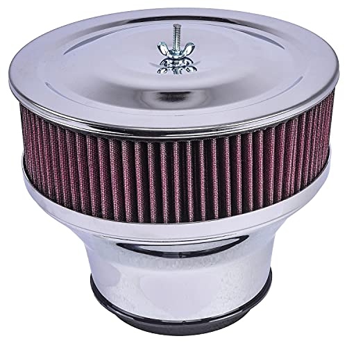 JEGS 50044 Velocity Stack [Round Air Filter]