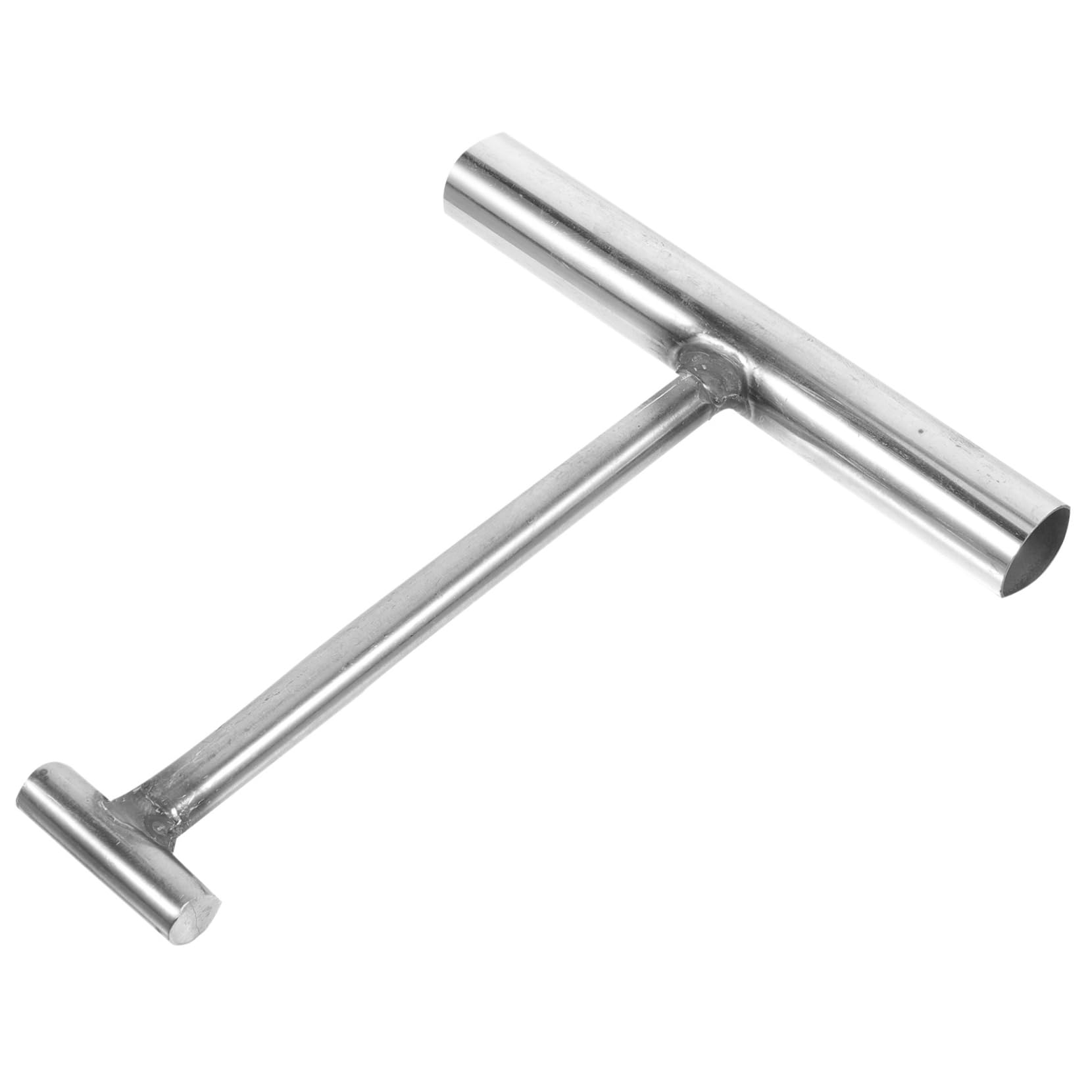 Tool Trampoline for Hooks Manhole Roller Lifter Wheel Pin Vault Hanging Pull Hook Well Cover Hook Door Lifting Hook Rolling Door Hook Metal Hook for Lifting Stainless Steel FOMIYES