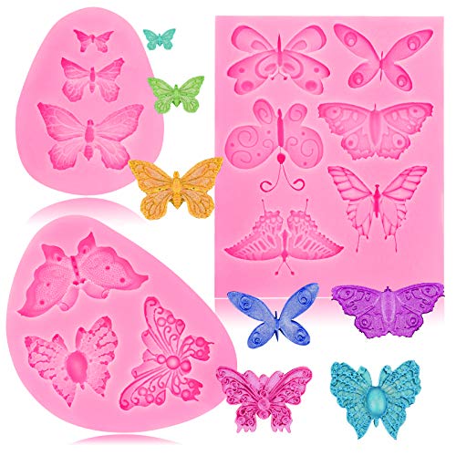 DOERDO 3 Pezzi Stampi per Fondente, Stampo in