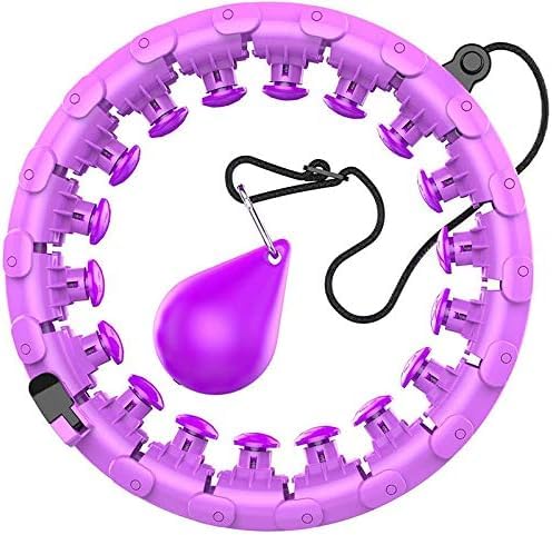 MVM Enterprise Smart Hula Infinity Hoop for Weight Loss, Fitness Quiet Hula Circle with Ball and Counter, Exercise Hoop for Women Slimmer Waist, Abs Workout Equipment (B0D2RCJS58) Amazon Price History, Amazon Price Tracker