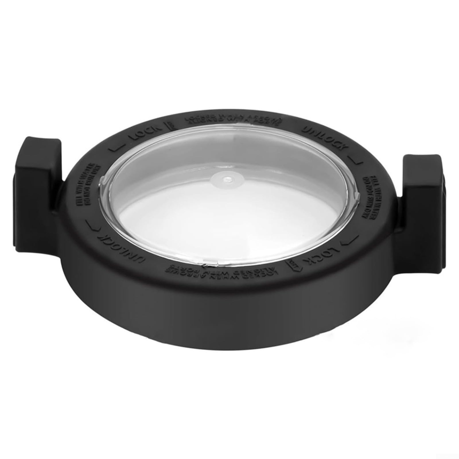 Coperchio con chiusura per anello e guarnizione di ricambio R0445800 compatibile con Zodiac e per pompe Jandy per piscine e spa, plastica nera, per nuoto all'aperto