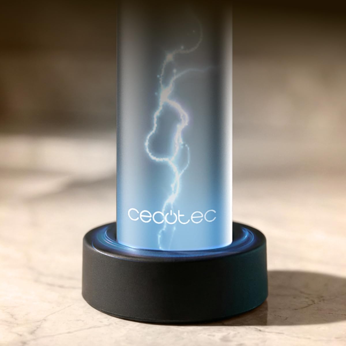 Cecotec Brosse à Dents Électrique Sonique avec Oscillation 60° et Écran ToothCare EliteSwing Premium. 3 Modes, Autonomie 30 Jours, Capteur de Pression, Base de Charge et 2 Têtes de Rechange, IPX7