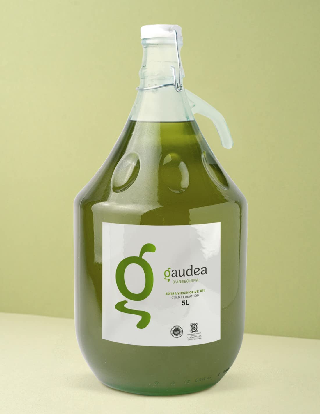 Aceite de Arbequina - 5L - Vidrio | Cosecha 2025 - 2026