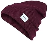 wemoto clothing online shop Maschinenwäsche bei 40 Grad Wemoto North Beanie Burgundy