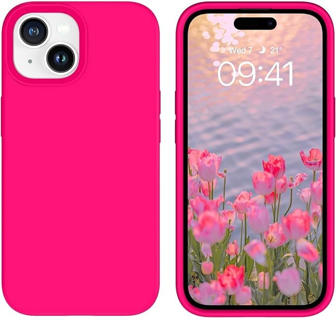 AM7 Back Cover Compatible with iPhone 14 Plus Liquid Silicone Full Protection Cover for iPhone 14 Plus (Hot Pink) (B0D54F4SPP) Amazon Price History, Amazon Price Tracker