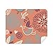Orange Line Flower Paint Cleaning Cloth Screen Cleaner 2pcs Suede Fabric