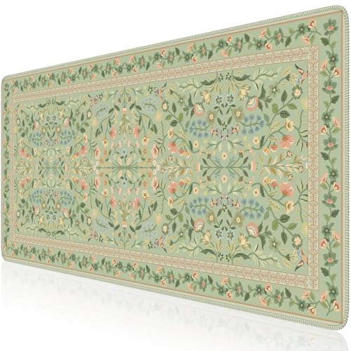 iCasso Desk Mat for Keyboard and Mouse, Large Mouse Pad, Desk Pad...