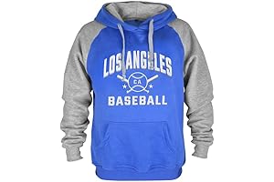 Dodgers Sweatshirt: Classic Baseball Embroidery Soft Hoodie
