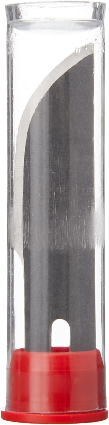 Excel #22 Curved Edge Blade Pack of 5 Carded,Silver