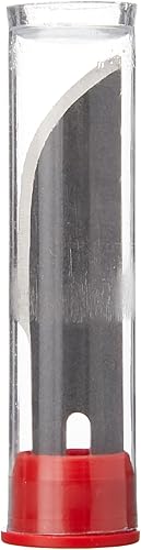 Excel Blades Cuchilla de borde curvado #22, paquete de 5, cuchillas de repuesto de fabricación estadounidense