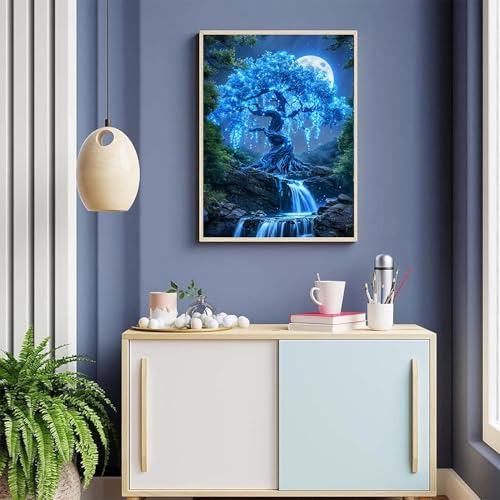 ijbnhd Tree of Life Diamond Art Kits for Adults 12x16 inch - image 4