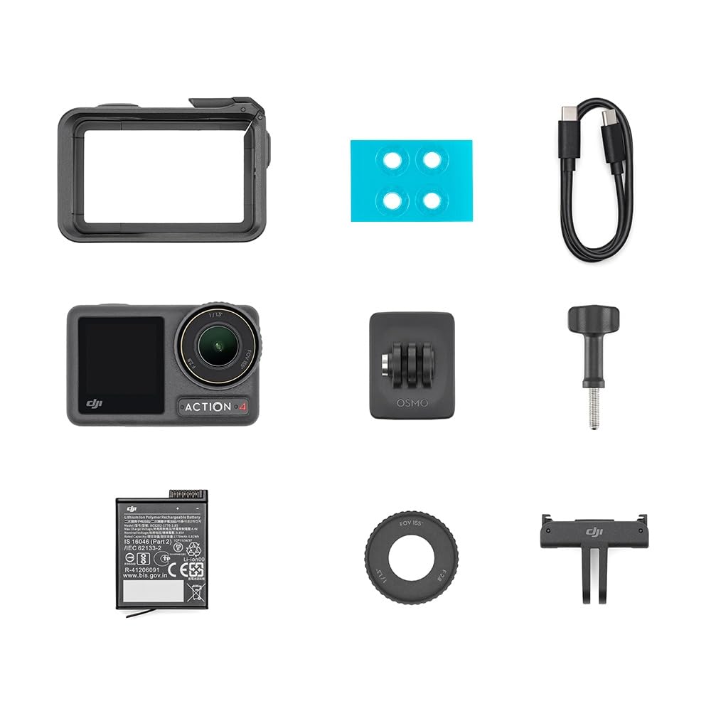 Câmera Osmo Action 4 Standard Combo DJI - DJI207 | Amazon.com.br Câmera Osmo Action 4 Standard Combo DJI - DJI207 | Amazon.com.br